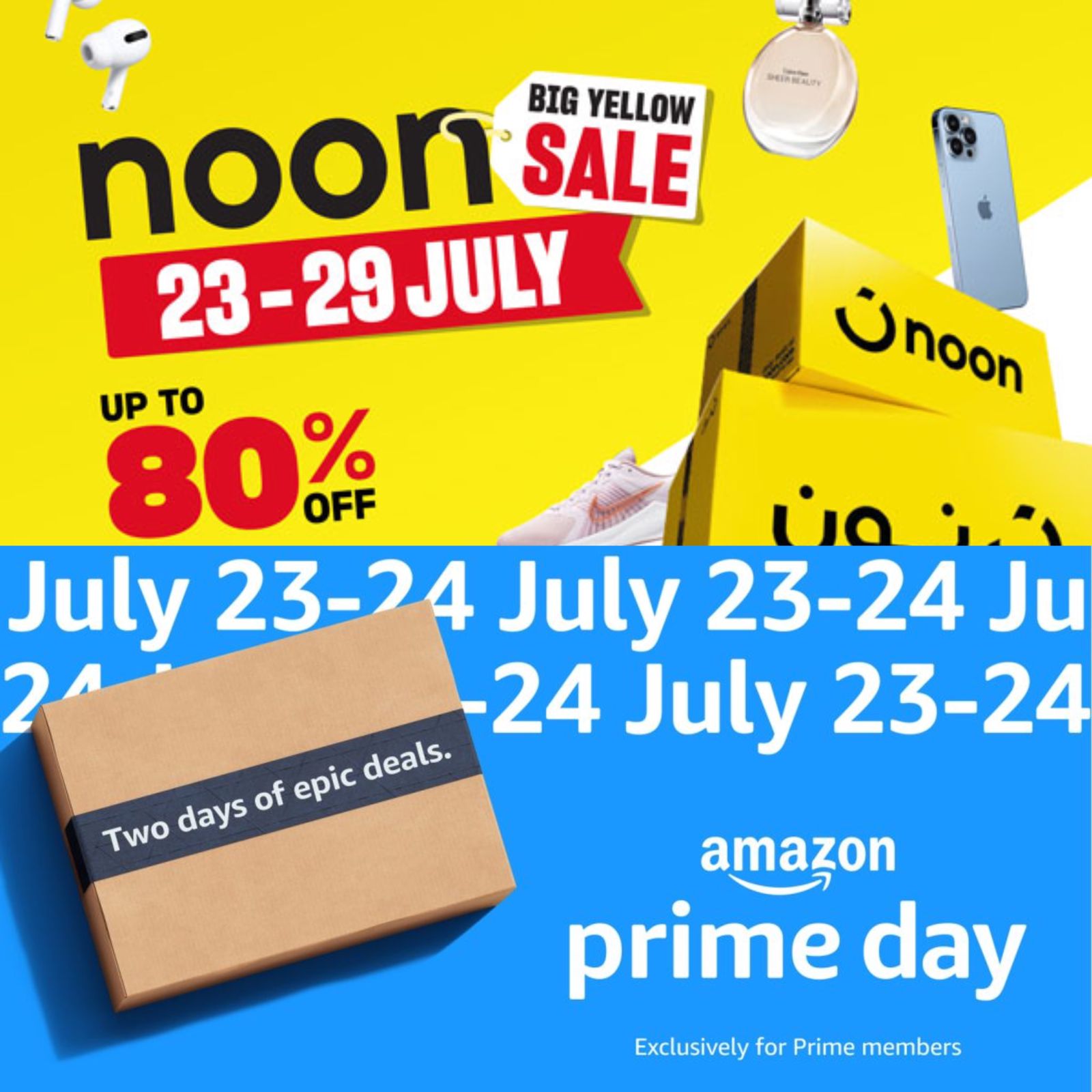 Noon and Amazon summer sale starts from today midnight in the UAE - My ...