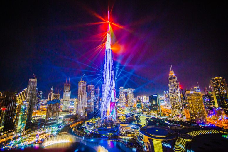 Burj Khalifa show makes a in 2023 - Love UAE