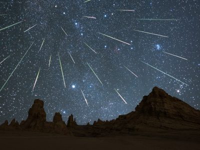 'Da Vinci Glow' and Perseid Meteor Shower