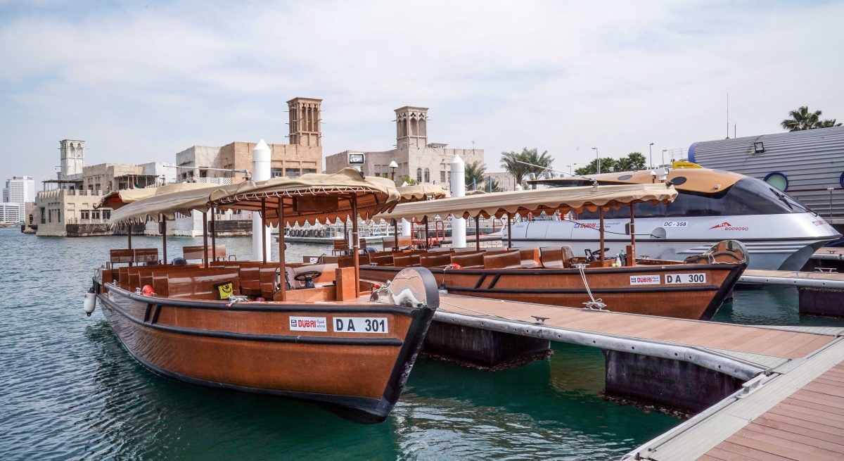 marine transport lines for Dubai Creek Harbour