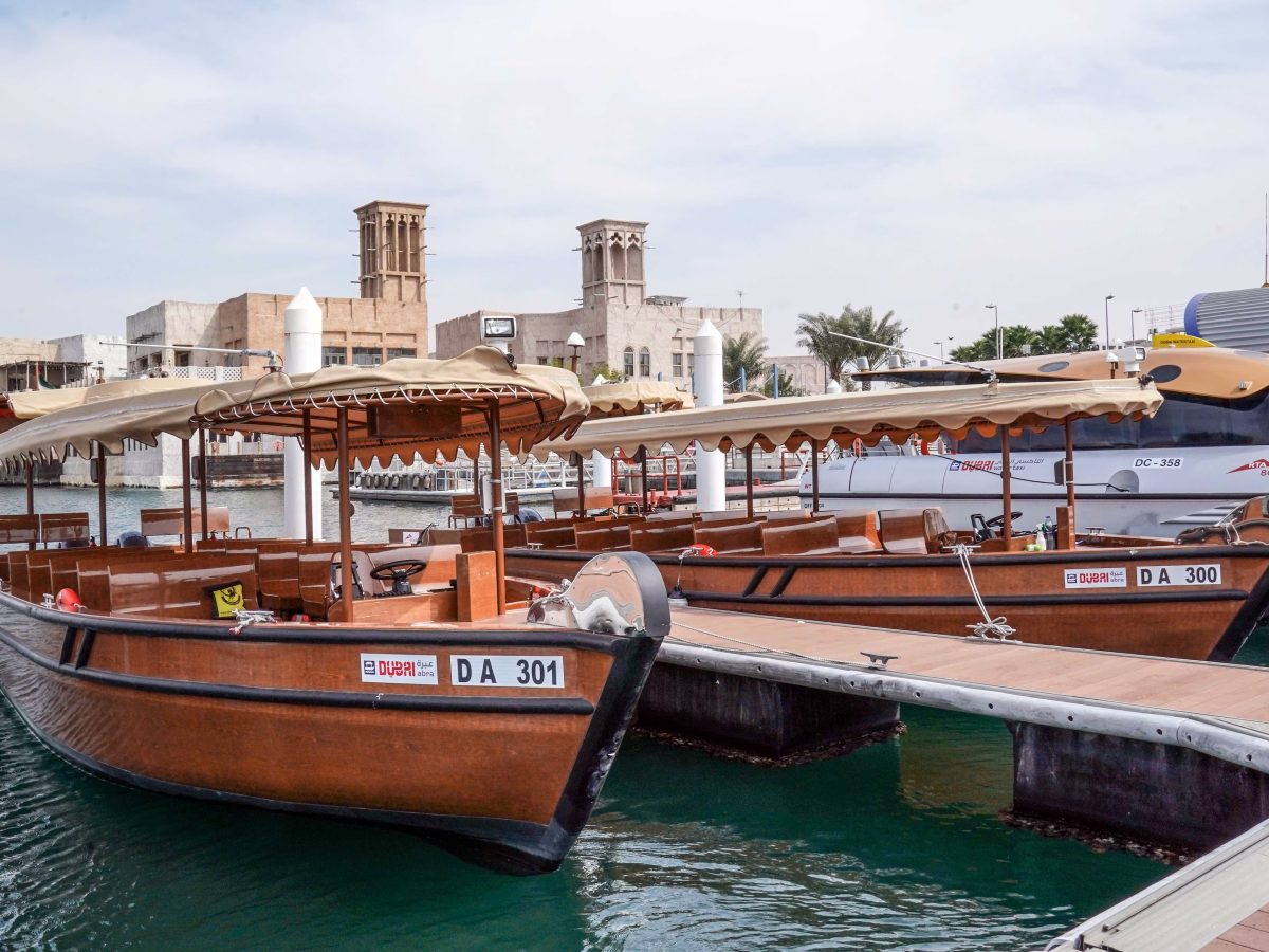 marine transport lines for Dubai Creek Harbour